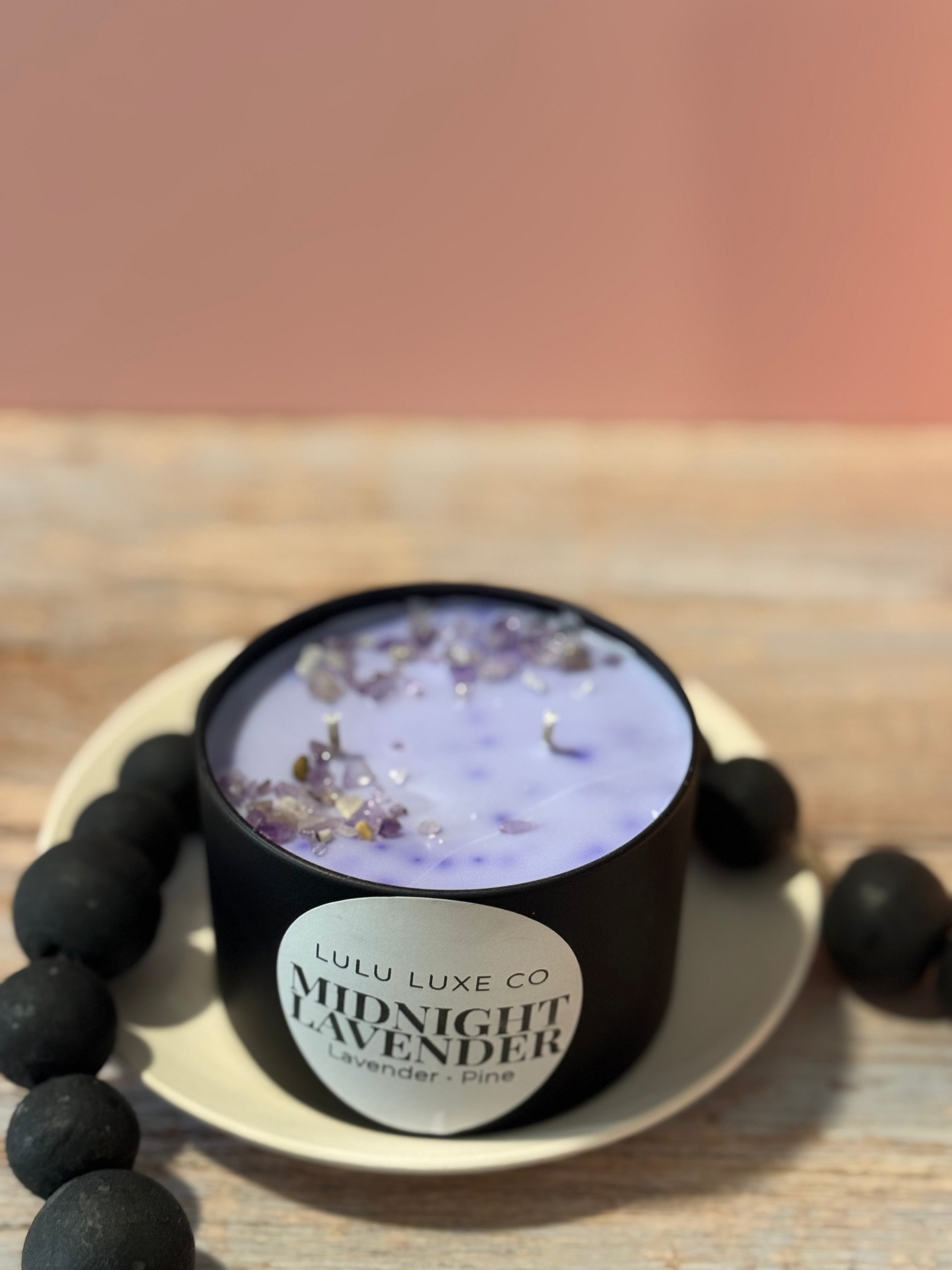 Midnight Lavender Luxury Candle