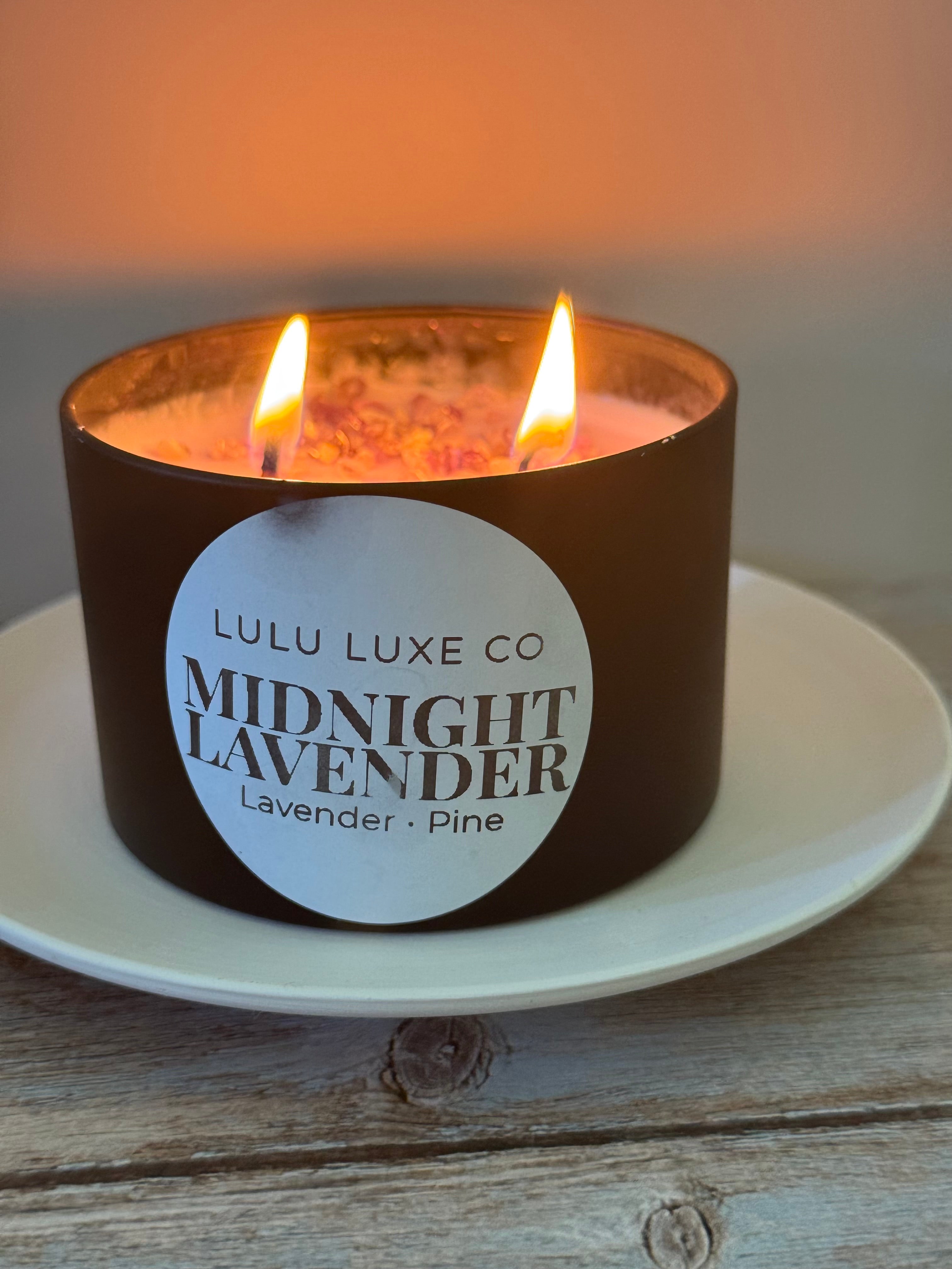 Midnight Lavender Luxury Candle