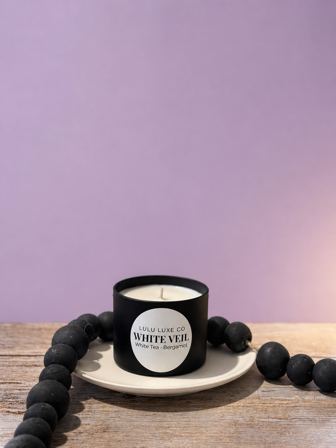 White Veil Luxury Candle